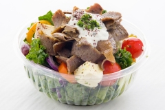 Gyros saláta