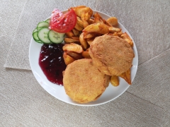 Rántott camembert