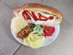 Óriás Csípős Gyros